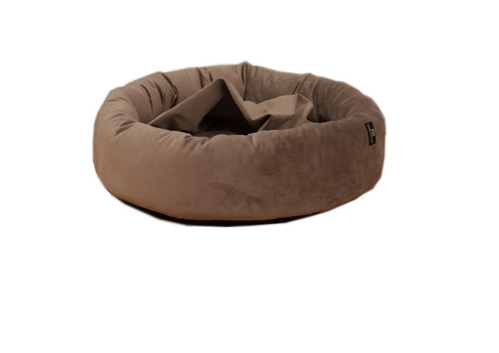 HAUSTIERKISSEN - Taupe, KONVENTIONELL, Textil (90/90/18cm)