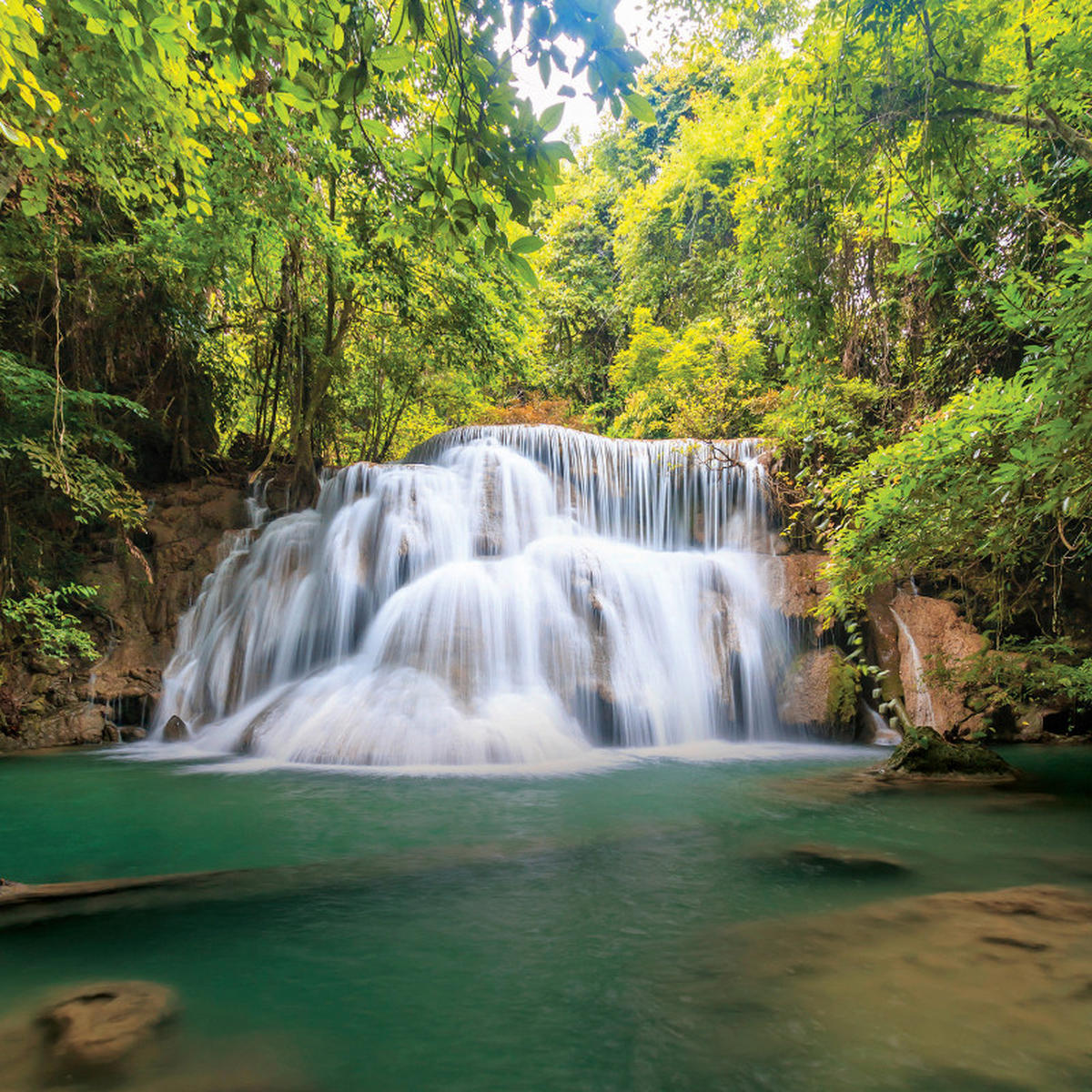 LEINWANDBILD Landschaft & Natur  - Multicolor, KONVENTIONELL, Holz/Papier (30/30/3cm) - Euroart
