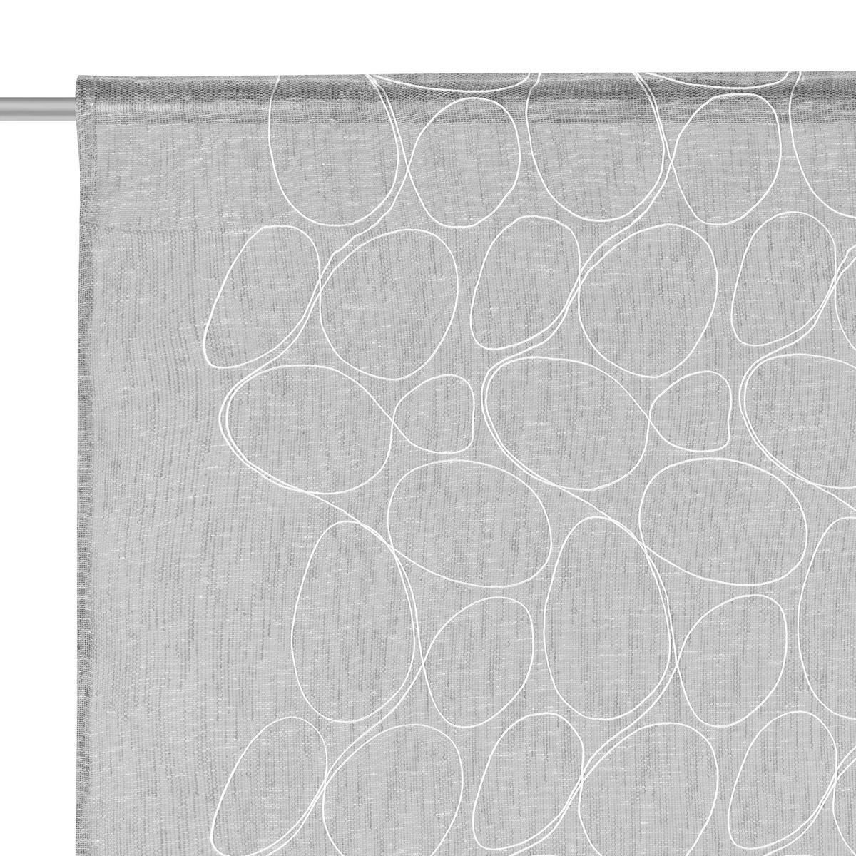 KÉSZFÜGGÖNY áttetsző  - szürke, Lifestyle, műanyag (140/245cm) - Esposa