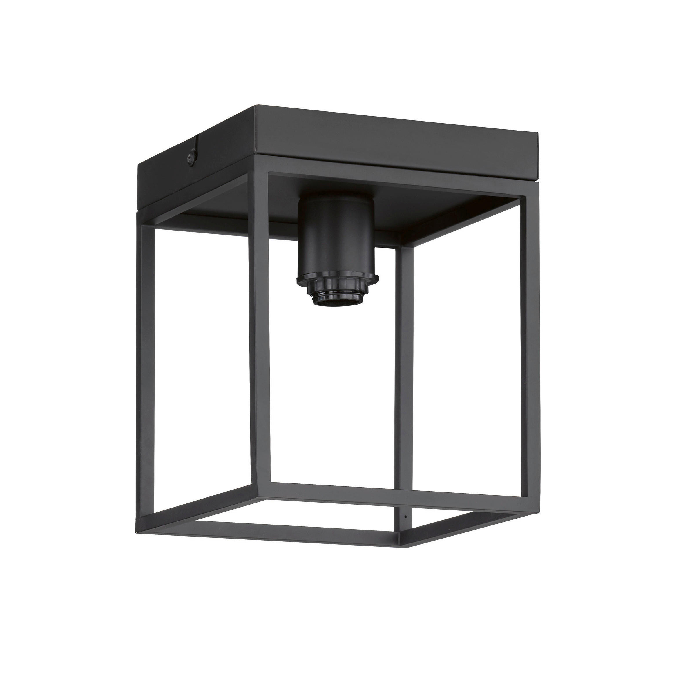 TAKLAMPA Modular XS 16/16/16 cm  - svart, Basics, metall (16/16/16cm) - Fischer & Honsel