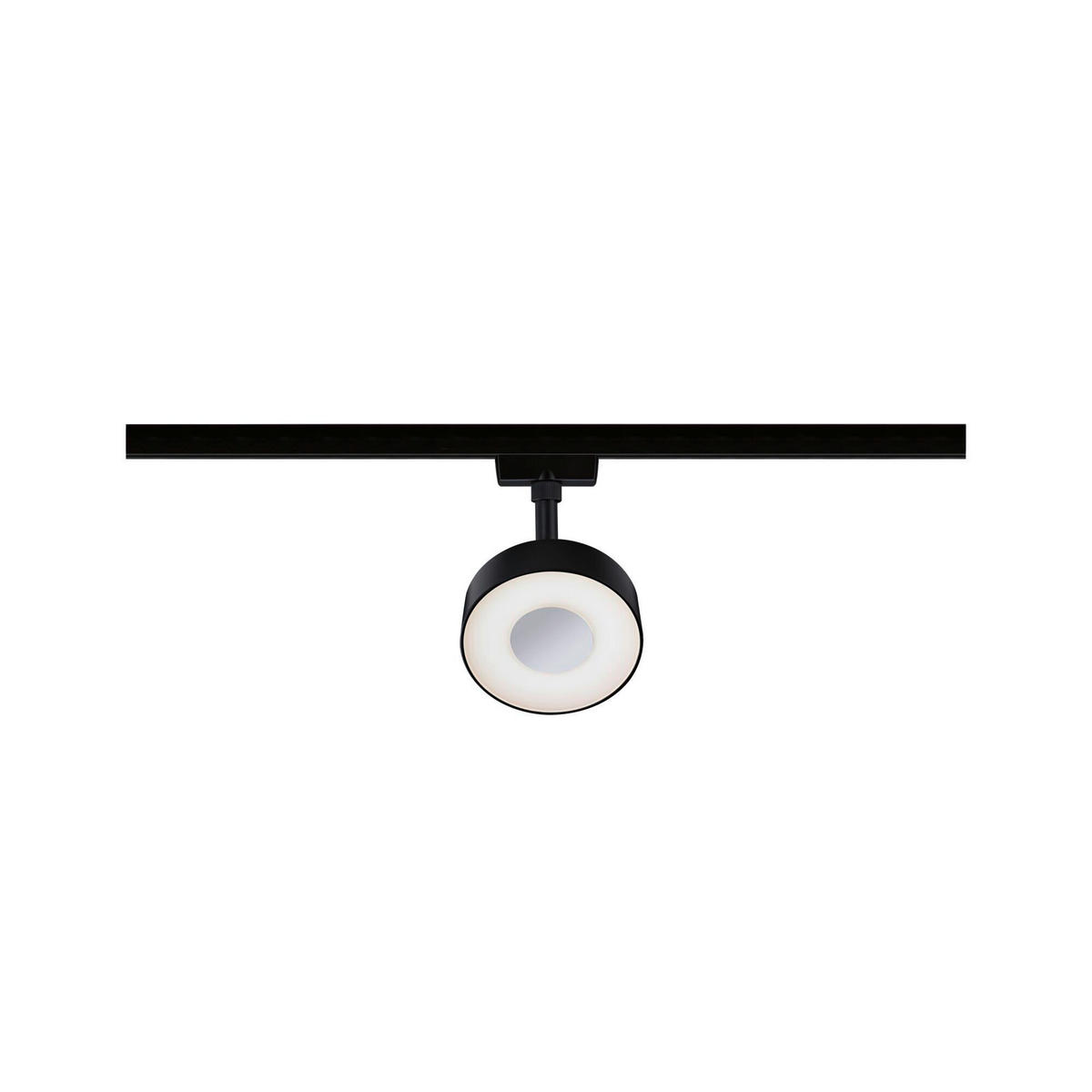 SCHIENENSYSTEM-STRAHLER - Schwarz, Basics, Kunststoff/Metall (10/13,5cm) - Paulmann