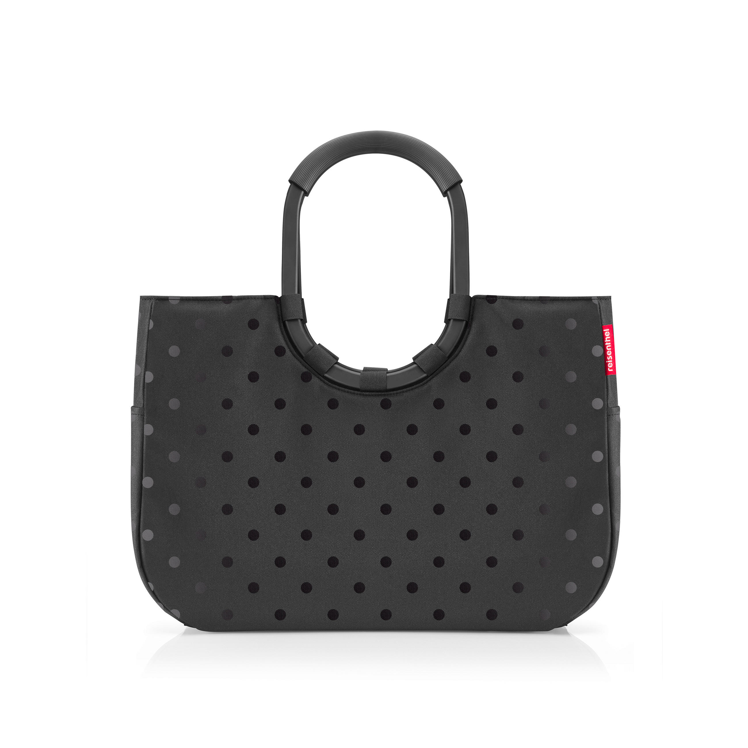 EINKAUFSTASCHE  - Schwarz, Basics, Textil (46/34,5/25cm) - Reisenthel