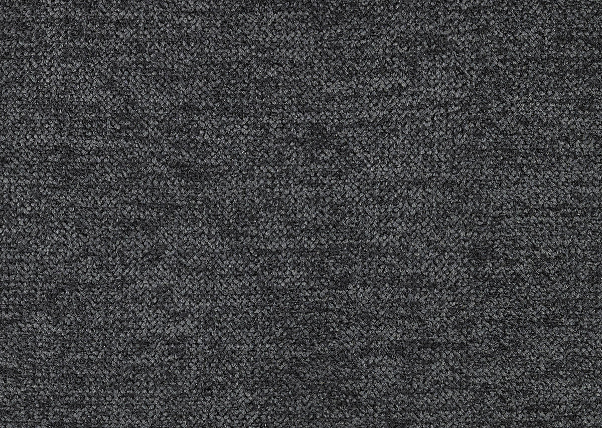 BOXSPRING KANAPÉ textil antracit  - króm/antracit, Design, textil/fém (200/93/107cm) - Novel