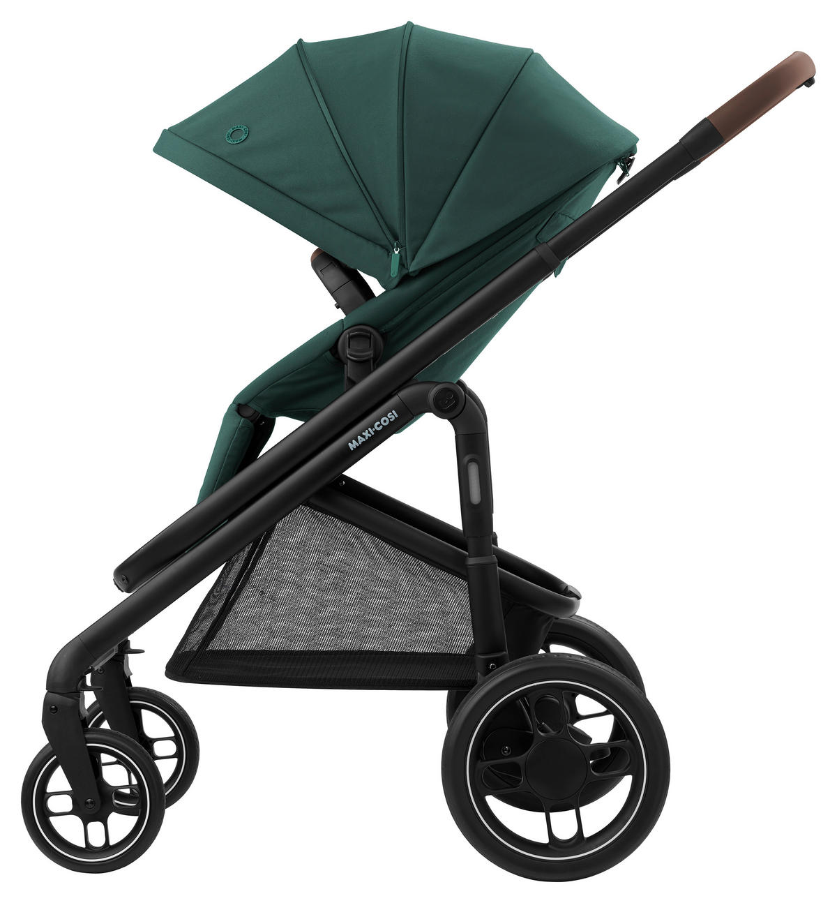 DEČJA KOLICA - SET  Plaza+  - zelena/crna, Osnovno, tekstil/metal (60/110/99,5cm) - Maxi-Cosi