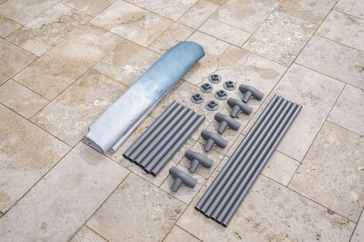 BADEFASS 90/80 cm  - Hellblau, KONVENTIONELL, Kunststoff/Metall (90/80cm) - Bestway