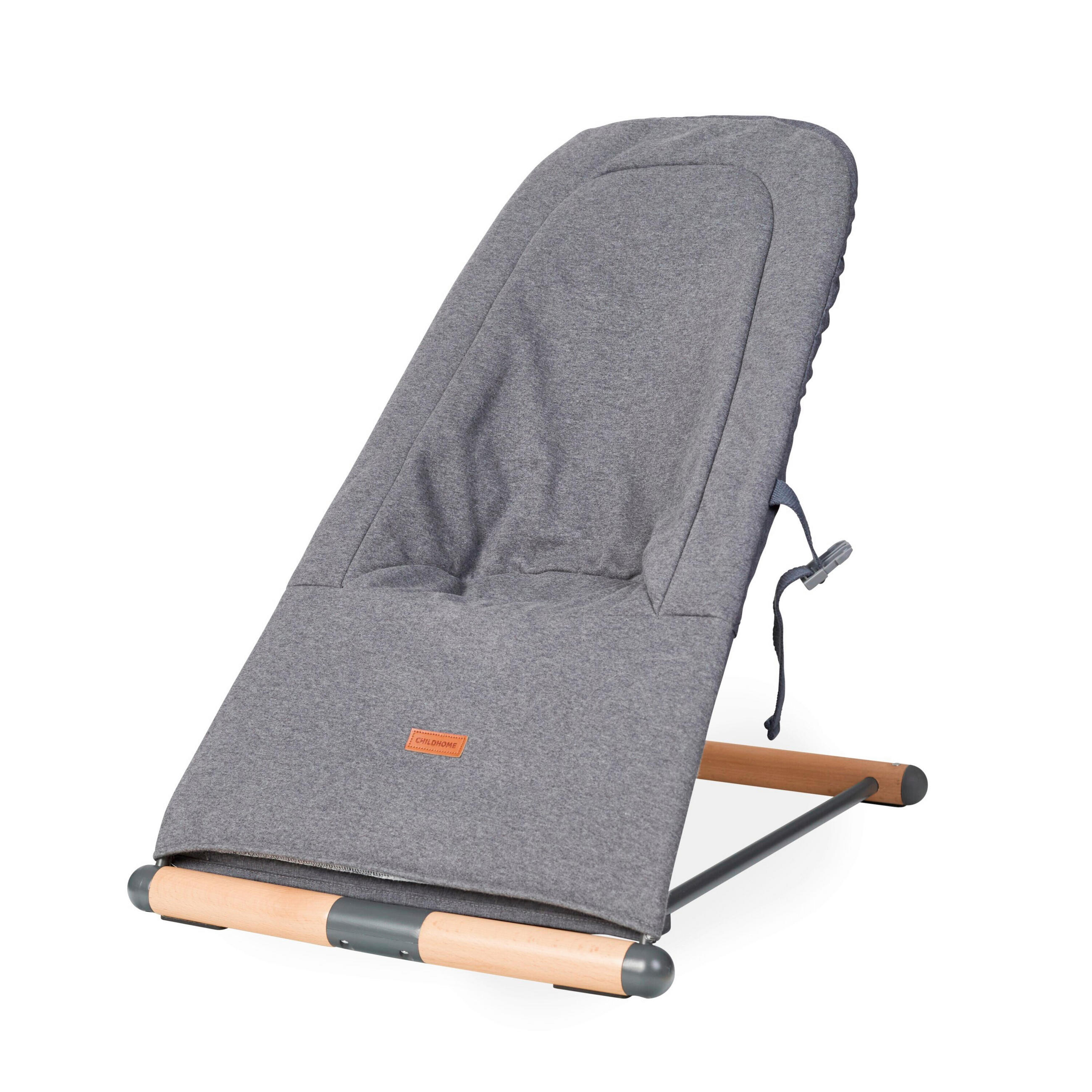SCHAUKELWIPPE  - Anthrazit, KONVENTIONELL, Holz/Textil (64/47/65,5cm) - Childhome
