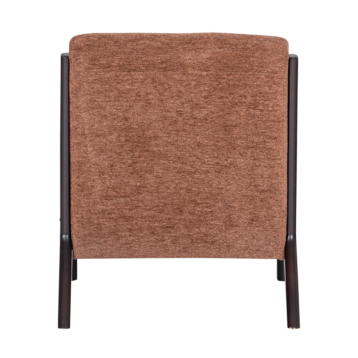 SESSEL in Chenille Braun, Dunkelbraun  - Dunkelbraun/Braun, MODERN, Holzwerkstoff/Textil (67/75/82cm) - Livetastic