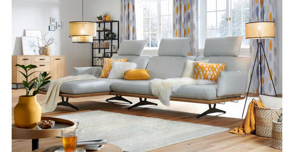 SCHLAFSOFA  in Grau  - Schwarz/Grau, Design, Holz/Textil (204/92/90cm) - Dieter Knoll