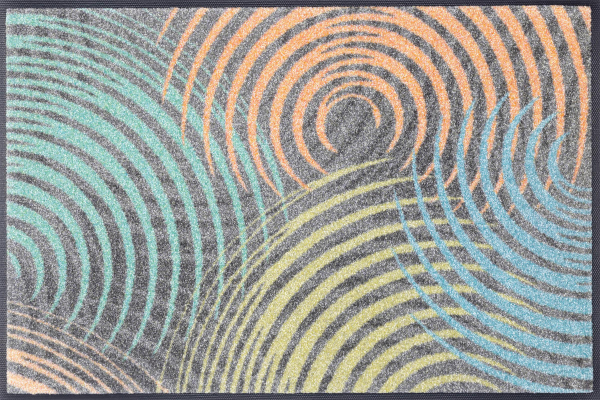 DVEŘNÍ ROHOŽKA, 50/75 cm vícebarevná - vícebarevná, Design, textil/plast (50/75cm) - wash+dry