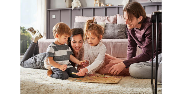 RÉCAMIERE  in Flachgewebe Hellrosa  - Hellrosa/Schwarz, Design, Textil/Metall (225/80/98cm) - Dieter Knoll