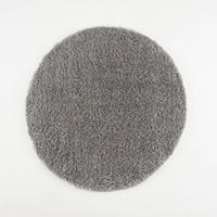 HOCHFLORTEPPICH 120/120 cm Porto Grau  - Grau, KONVENTIONELL, Textil (120/120cm) - Novel