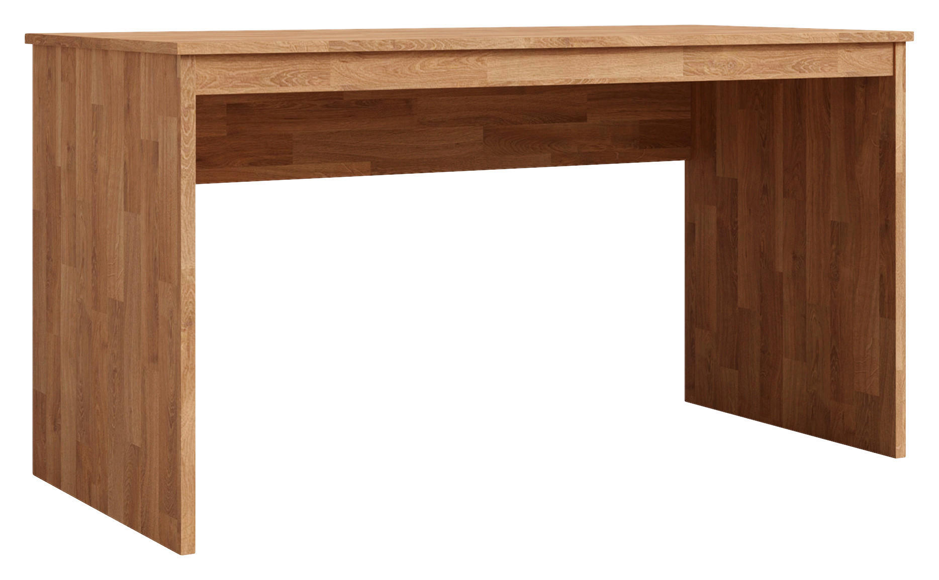 SCHREIBTISCH 140/65/75 cm  in Eichefarben  - Eichefarben, Natur, Holz (140/65/75cm) - Linea Natura