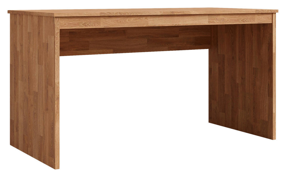 SCHREIBTISCH 140/65/75 cm  in Eichefarben  - Eichefarben, Natur, Holz (140/65/75cm) - Linea Natura