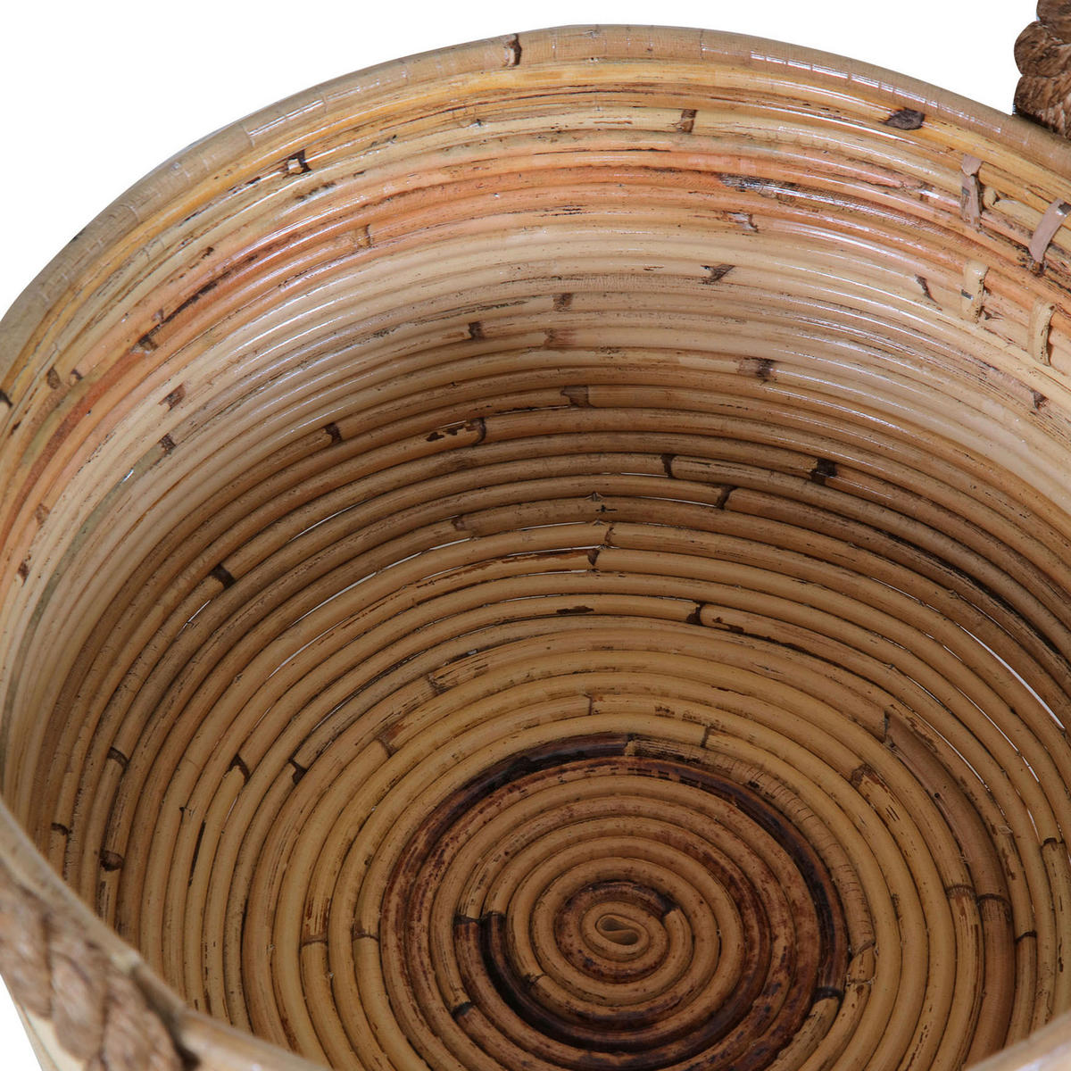 KORBSET 2-teilig  - Naturfarben, Trend, Holz (40/26cm)