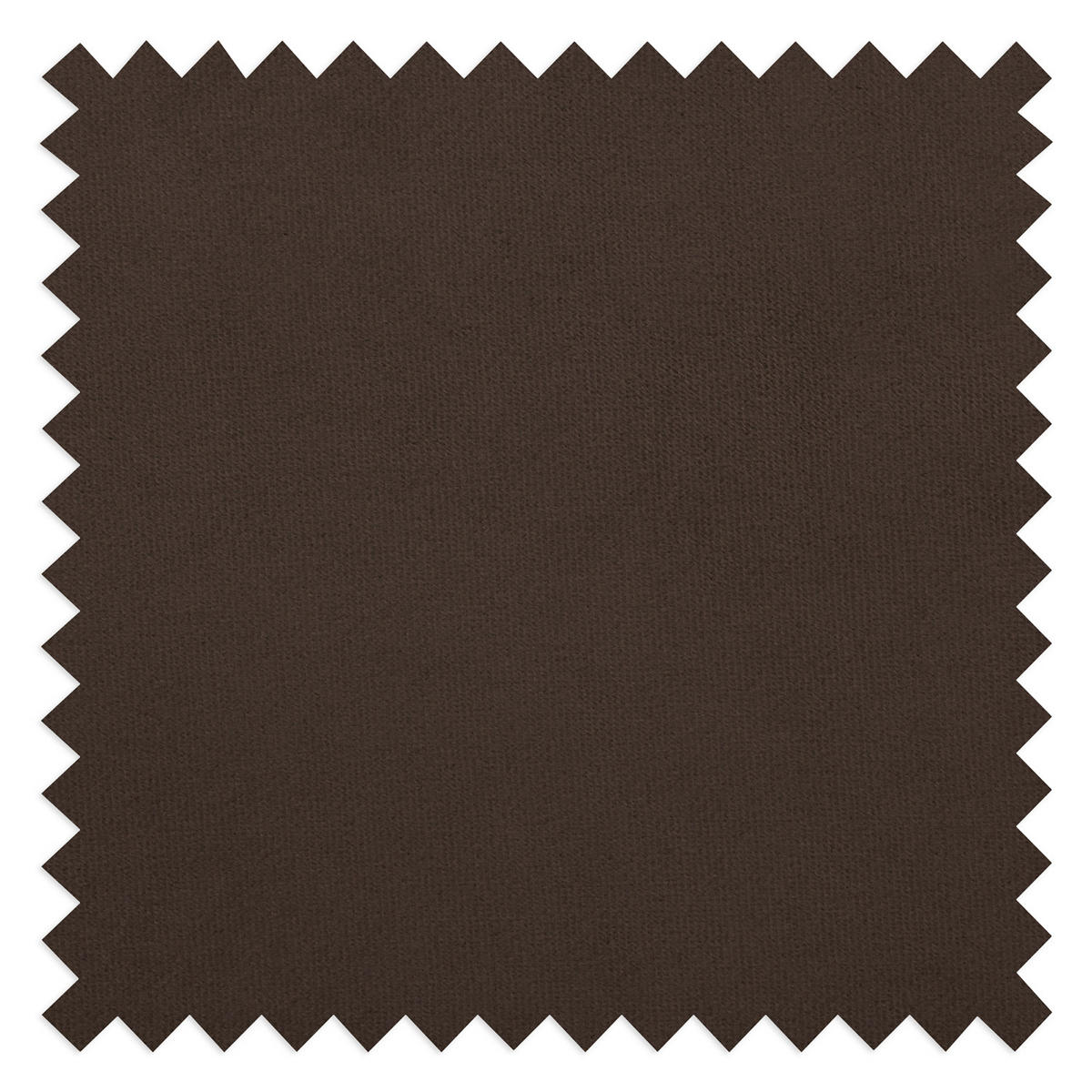 SESSEL in Velours Braun  - Braun, Design, Holz/Textil (110/82/90cm) - P & B