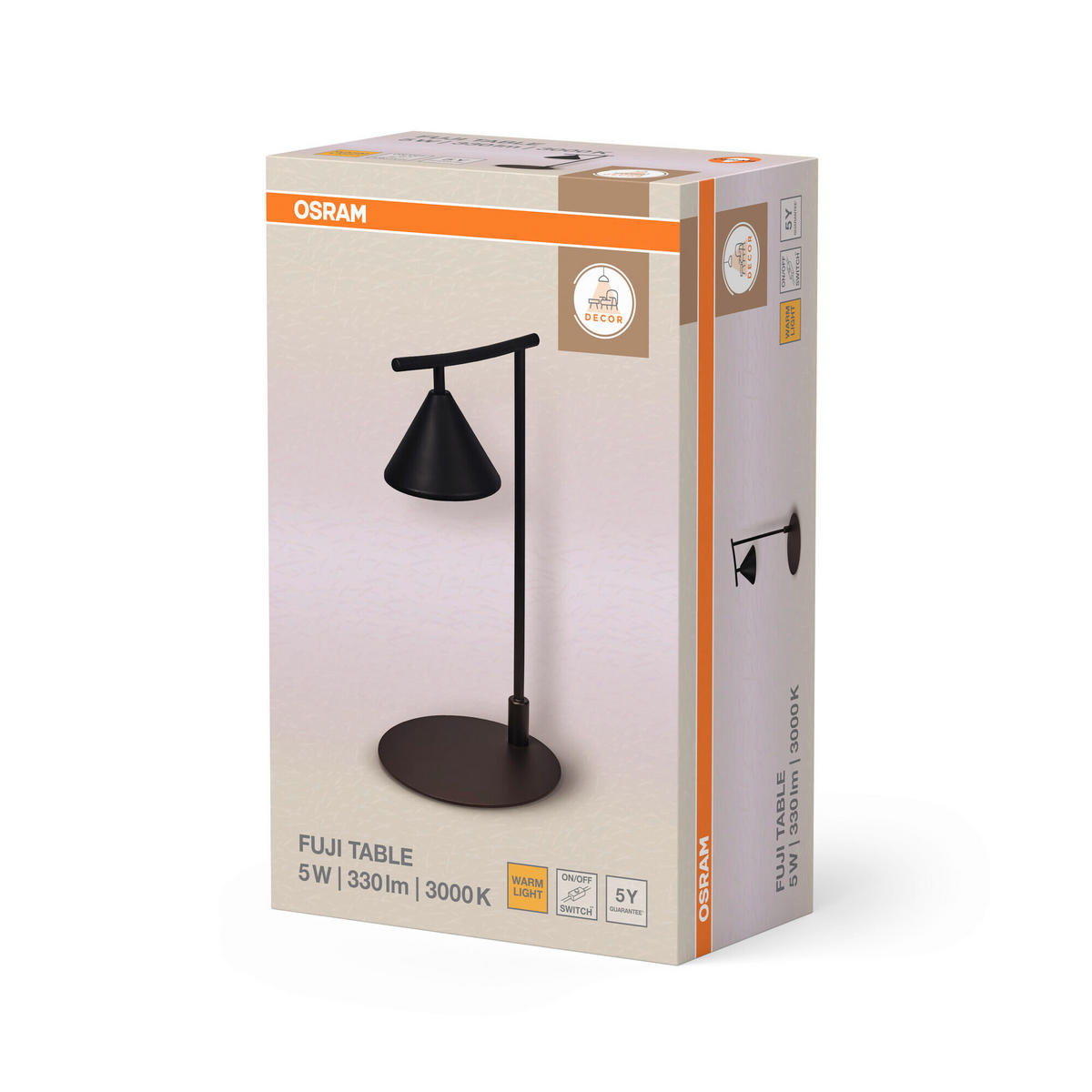 LED-TISCHLEUCHTE 20/21/40.5 cm   - Design, Metall (20/21/40.5cm) - Osram