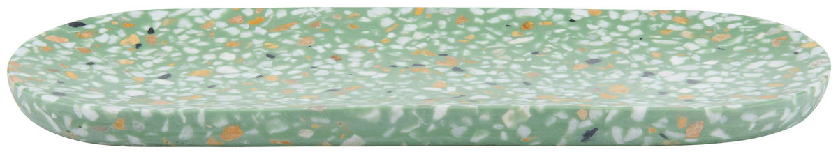 KERZENTELLER - Grün, Trend, Stein (33,7/12,9cm) - Ambia Home