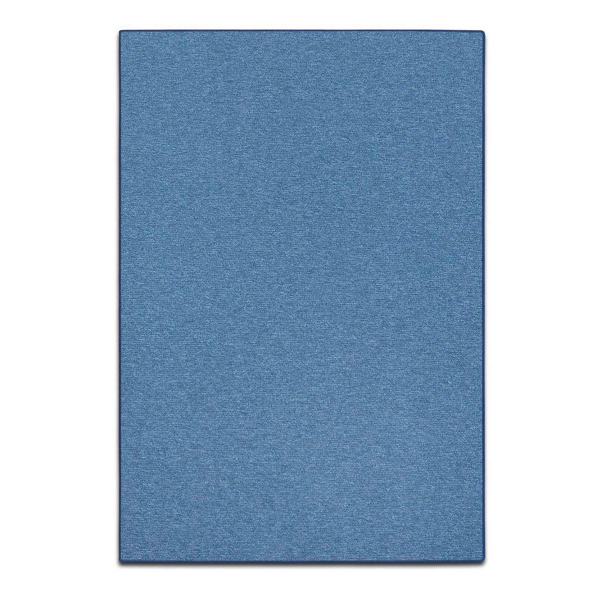 LÄUFER 80/350 cm London  - Blau, Basics, Kunststoff/Textil (80/350cm) - Novel
