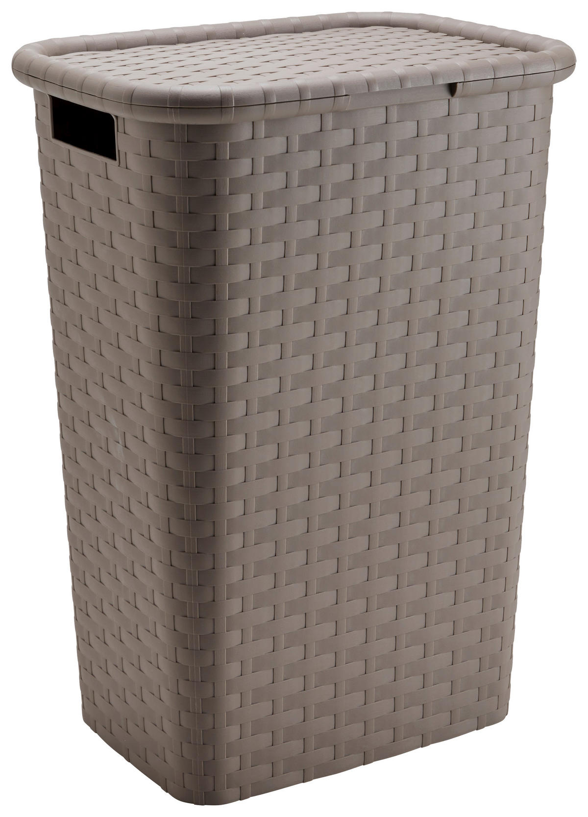 WÄSCHEKORB - Braun, Basics, Kunststoff (44/33/60cm) - Homeware