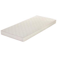 KALTSCHAUMMATRATZE 90/200 cm, Höhe ca.: 13 cm, H2 + H3 = mittel + fest,  - Weiß, Basics, Textil (90/200cm) - P & B
