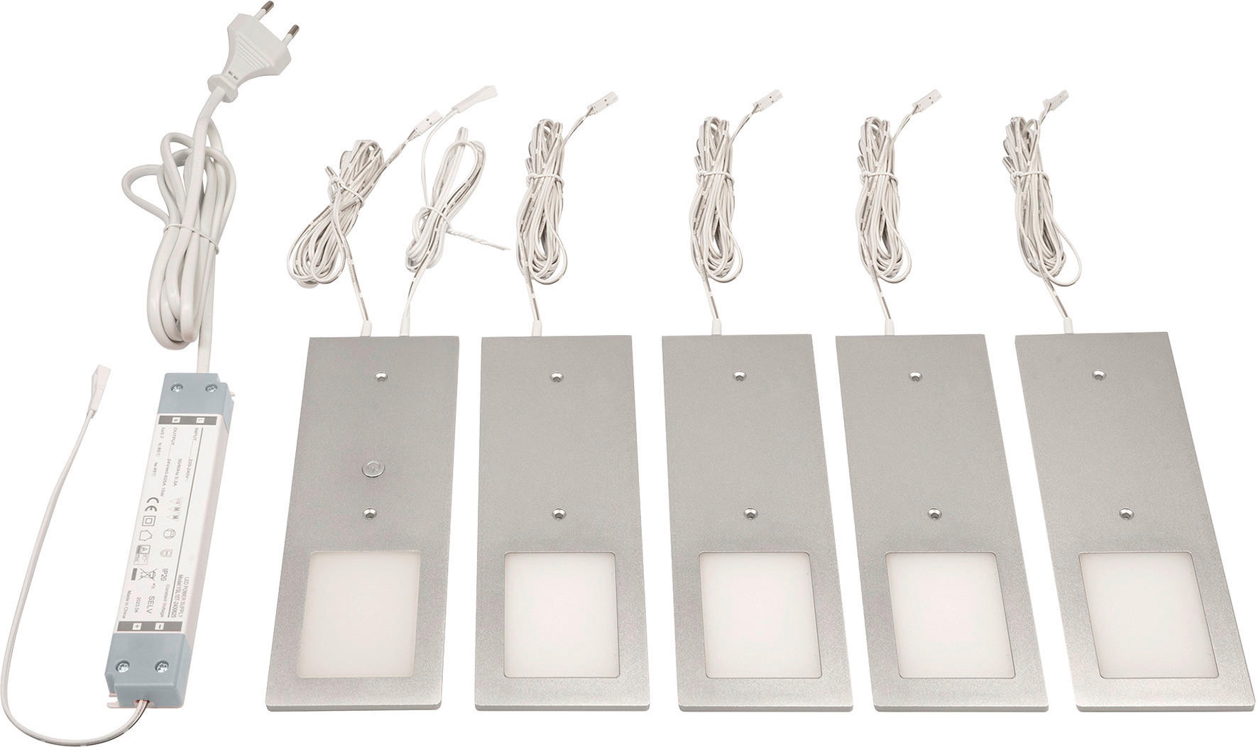 Unterbauleuchte Planar Alu