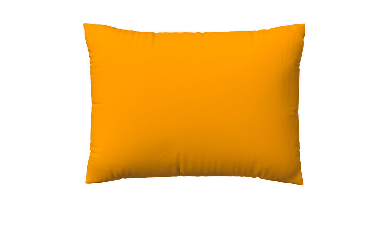 KISSENHÜLLE EASY JERSEY 40/60 cm  - Dunkelgelb, Basics, Textil (40/60cm) - Schlafgut