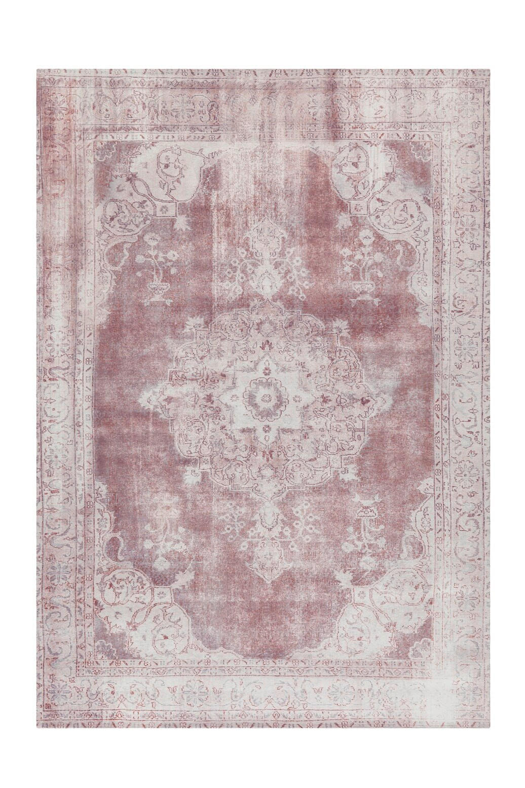 FLACHWEBETEPPICH 140/200 cm Vintage 8400 Elfenbein  - Creme, Konventionell, Textil (140/200cm)