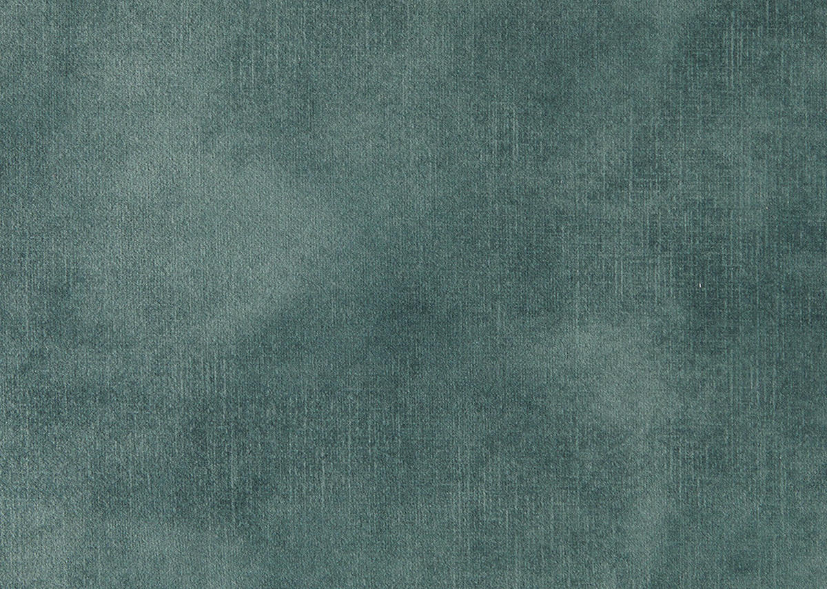 ECKSOFA in Velours Opal  - Opal/Schwarz, Design, Textil/Metall (179/301cm) - Chilliano