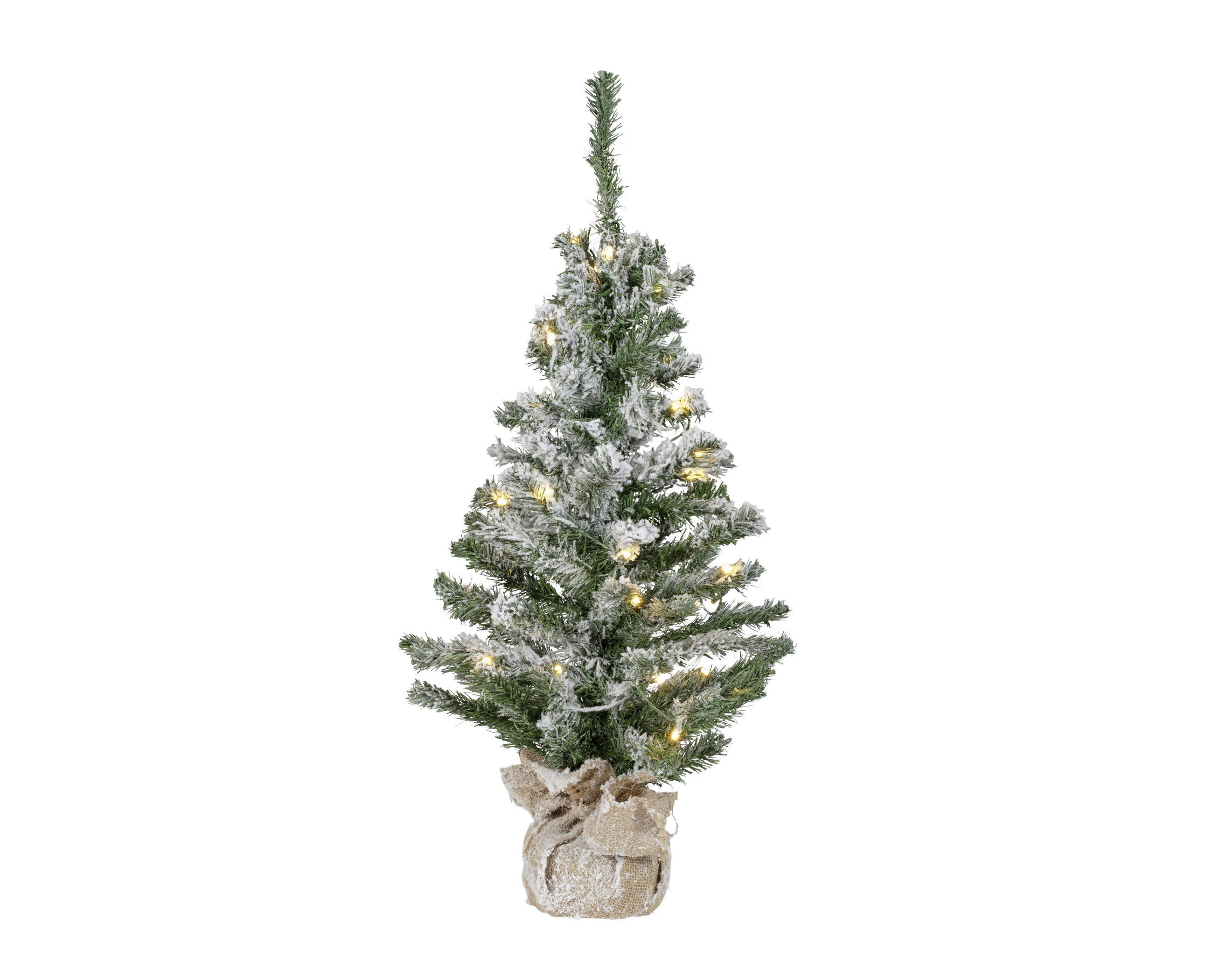 OKRASNA BOŽIČNA JELKA  - Basics (41/75cm) - X-Mas