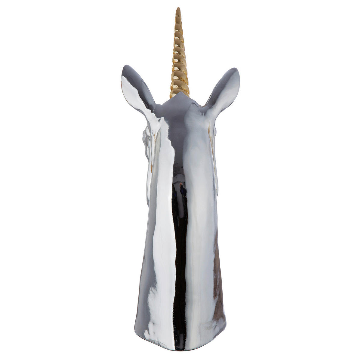 DEKOEINHORN - Silberfarben, Basics, Kunststoff (29/47,5/19cm)