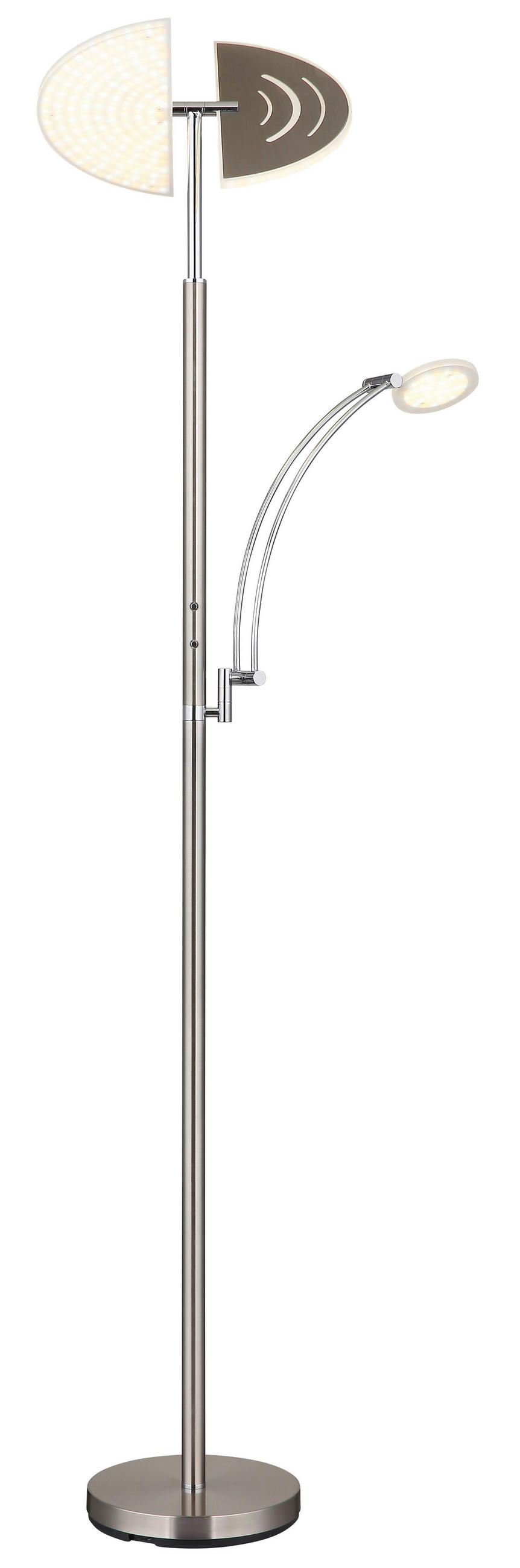 LED-DECKENFLUTER 80/40,5/183 cm    - Schwarz/Weiß, Design, Kunststoff/Metall (80/40,5/183cm)