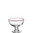 DESSERTSCHALE - Transparent/Rot, Basics, Glas (24,00/12,10/36,00cm) - Leonardo DESSERTSCHALE - Transparent/Rot, Basics, Glas (24,00/12,10/36,00cm) - Leonardo