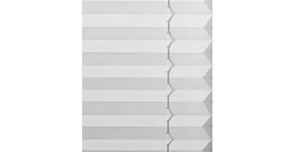 PLISSEE 100/130 cm - Weiß, Design, Textil (100/130cm) - Homeware