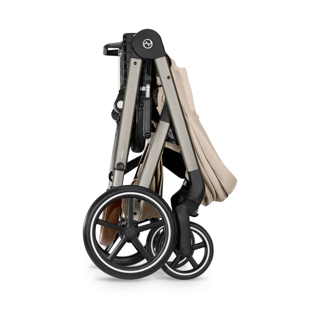 KOMBINIRANA DJEČJA KOLICA  Balios S Lux TPE inkl. Fold-Carrycot  - bež/taupe, Basics, tekstil/metal (87/60/108cm) - cybex GOLD