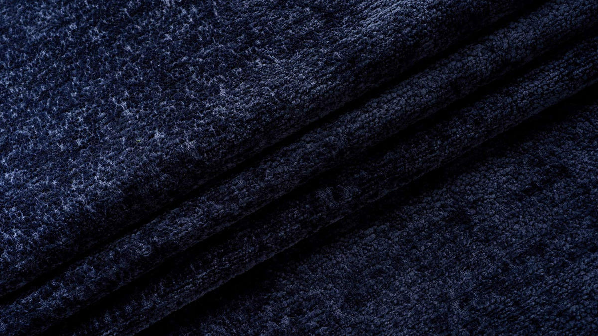 SCHLAFSOFA in Webstoff Dunkelblau  - Schwarz/Dunkelblau, Modern, Textil/Metall (200/90/100cm) - Ti'me