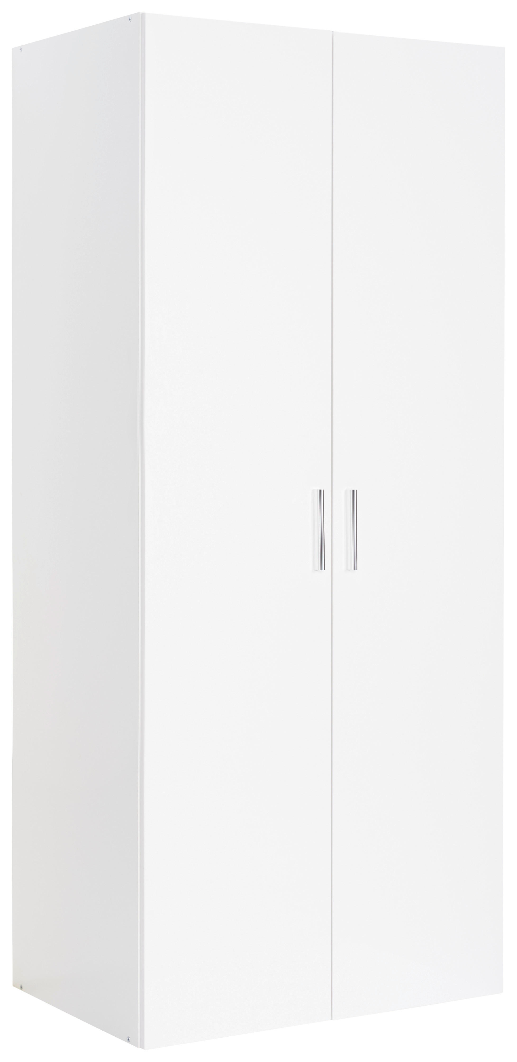 Xora SKŘÍŇ NA ODĚV, bílá, 80/185/54 cm - bílá - kompozitní dřevo