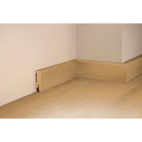 SOCKELLEISTE, Eiche Yuma Eichefarben  - Eichefarben, Basics, Holzwerkstoff (240/5/1,6cm) - Tilo
