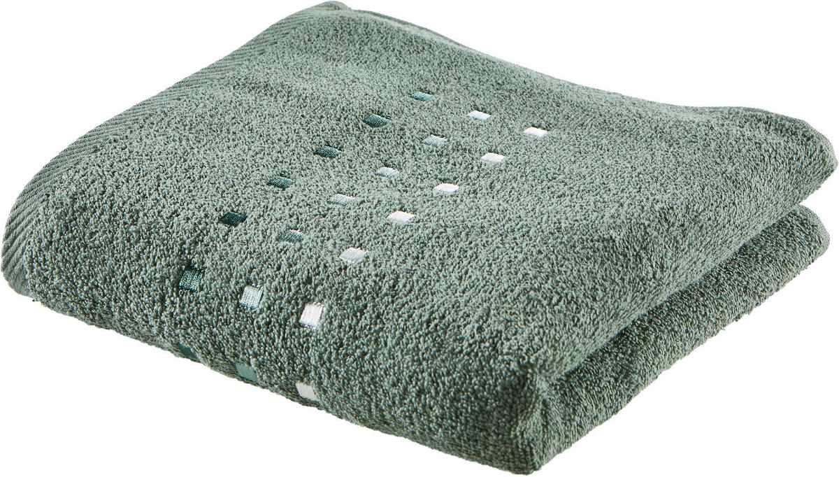 Prosop Pentru Mâini 50/100 cm verde închis  - verde închis, Basics, textil (50/100cm) - Esposa