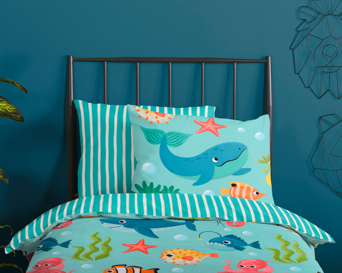 KINDERBETTWÄSCHE 140/200 cm  - Multicolor, Trend, Textil (140/200cm)