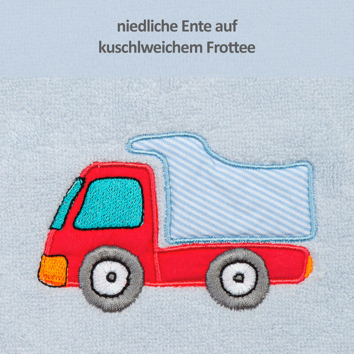 HANDTUCH AUTO Hellblau  - Hellblau, Basics, Textil (50/100cm)