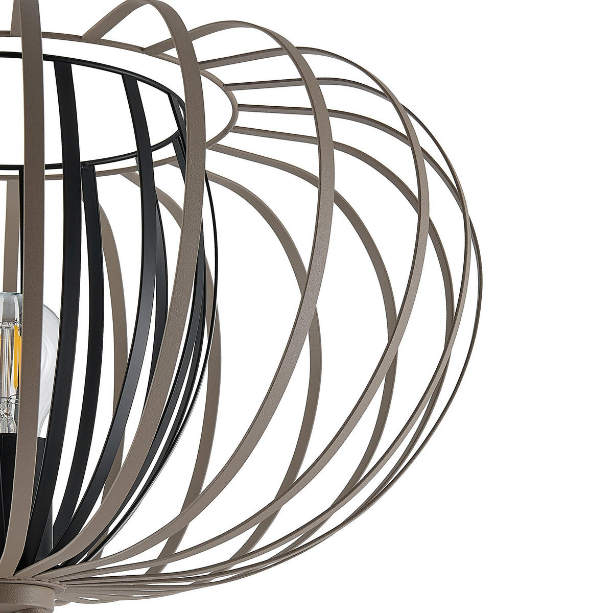 STEHLEUCHTE Melina 63,5/153 cm   - Sandfarben/Beige, Design, Metall (63,5/153cm) - Novel