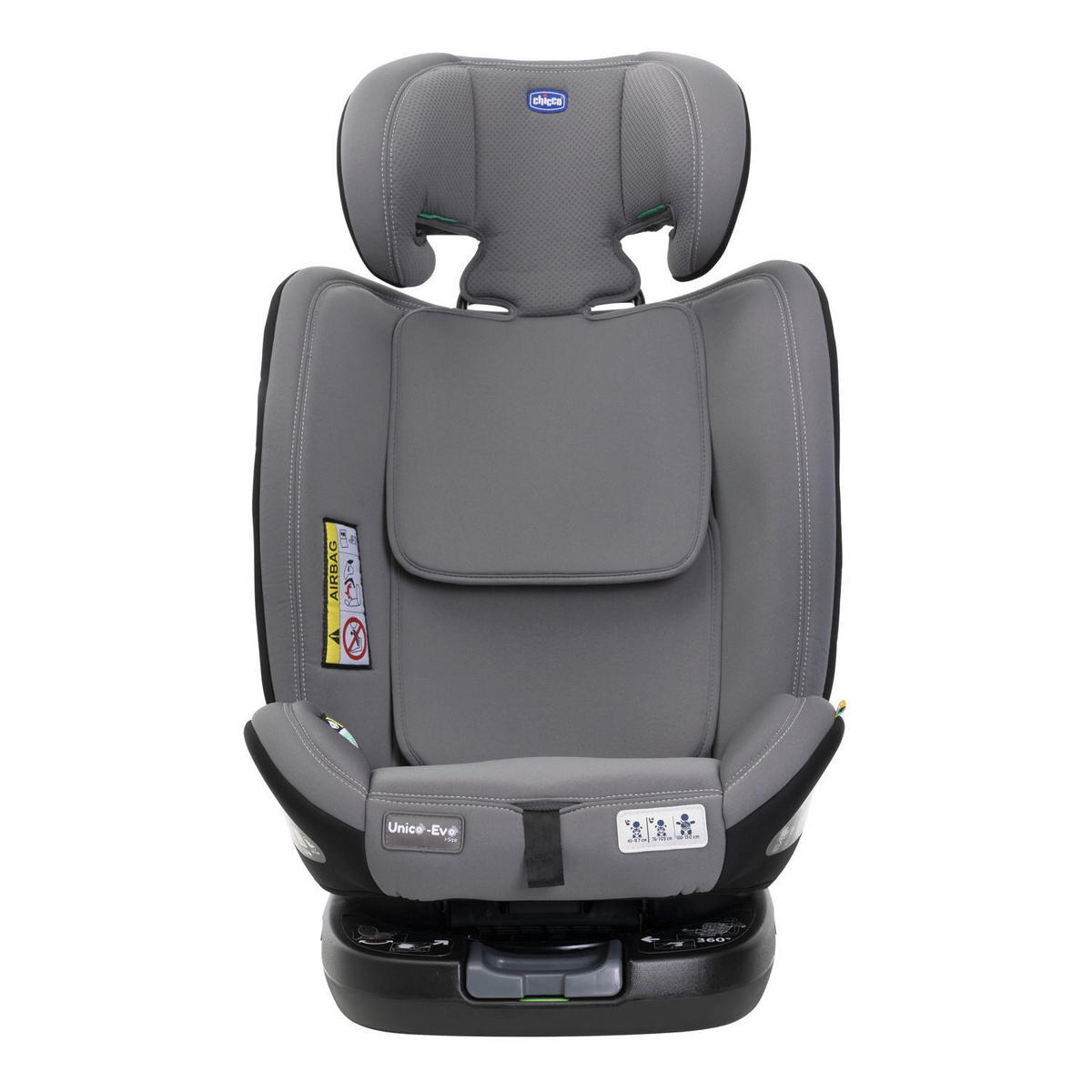 KINDERAUTOSITZ  - Schwarz/Grau, Basics (46/54/69/44cm) - Chicco