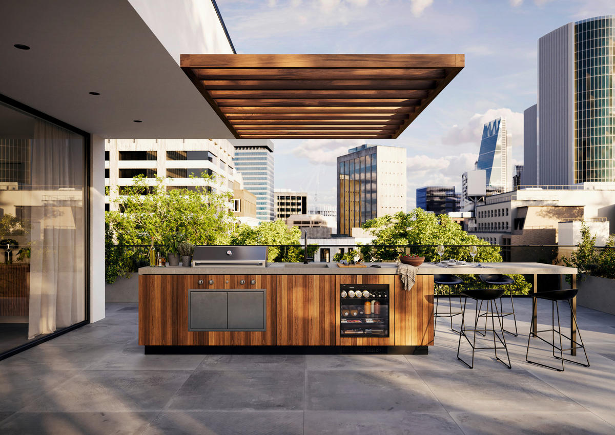 KÜHLSCHRANK 59,7/81,9/56,4 cm UORPR366I-20 Outdoor - Unterbaukühlschrank  - Anthrazit, Basics, Glas/Metall (59,7/81,9/56,4cm) - Liebherr