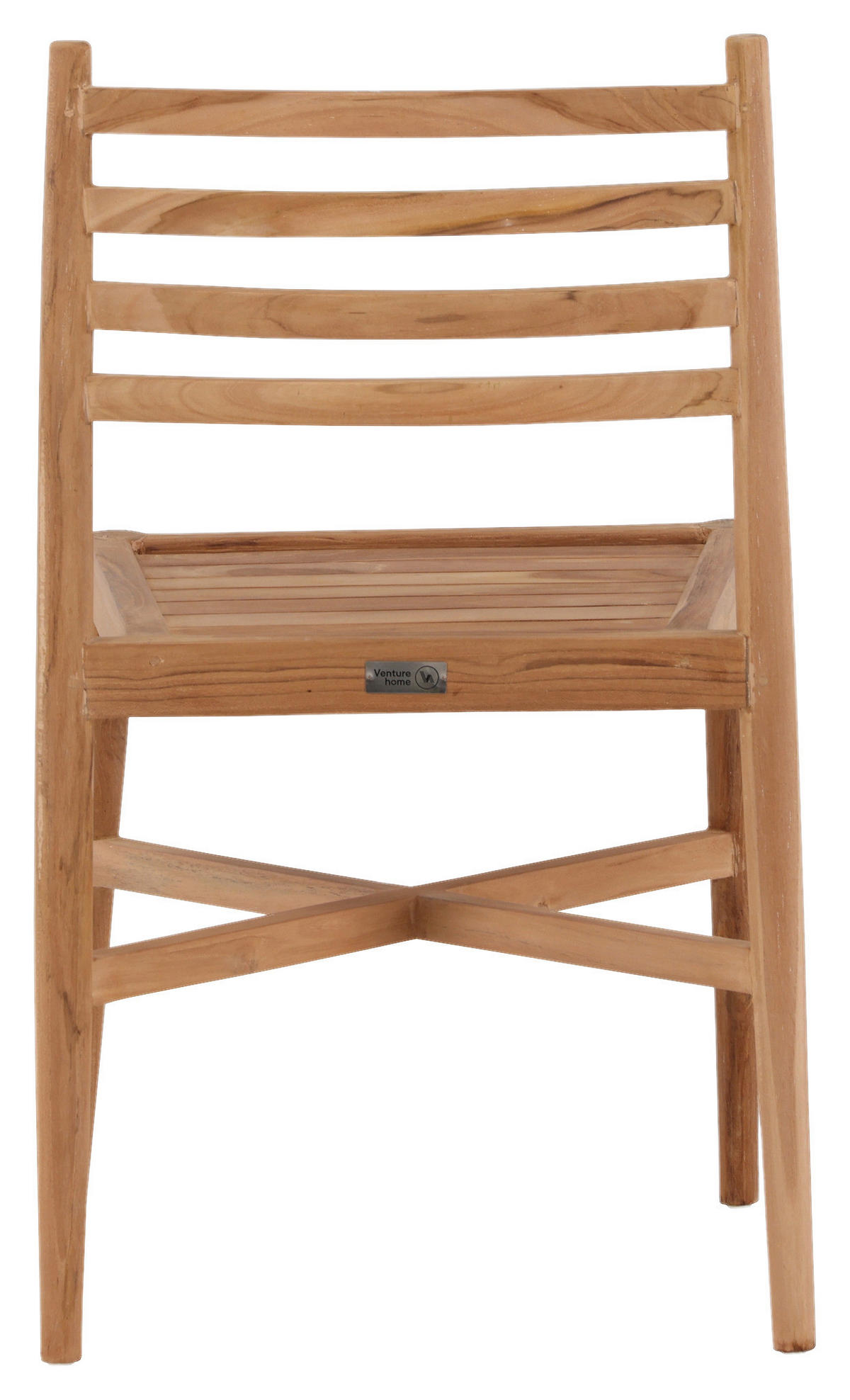 STAPELSESSEL Teakholz Teakfarben  - Teakfarben, KONVENTIONELL, Holz (50/81/52cm) - Gardenson
