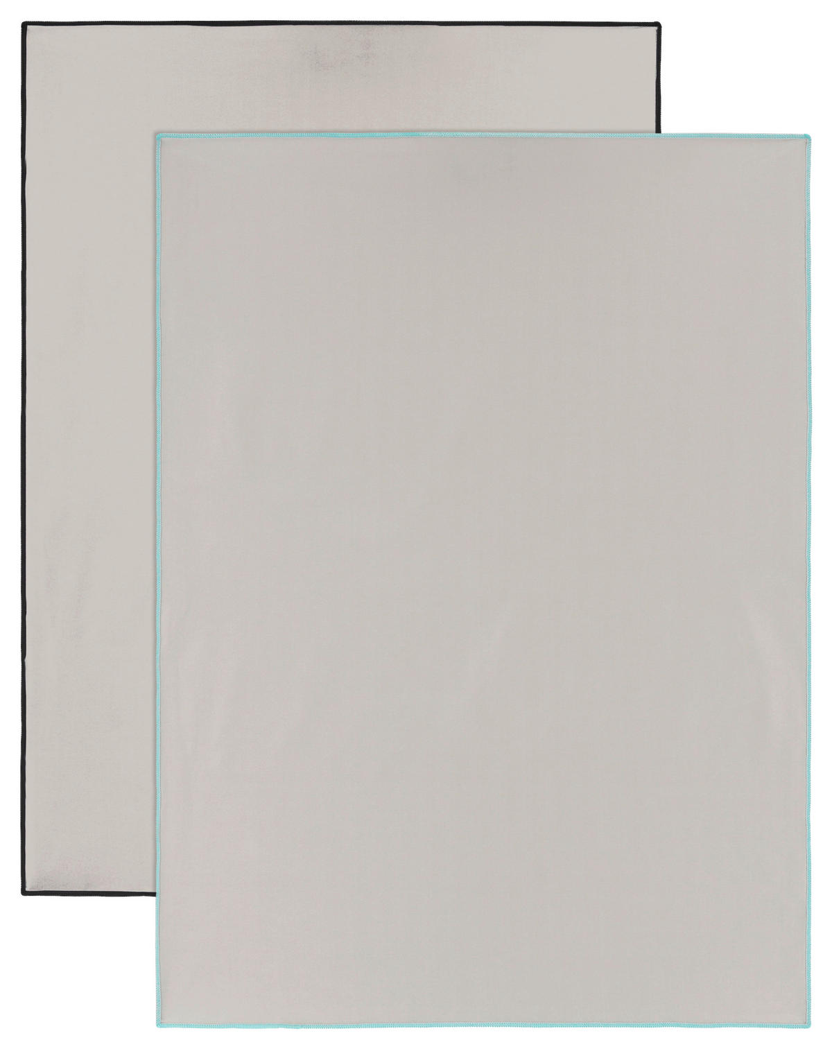 POLIERTUCH - Grau, Basics, Textil - Vossen