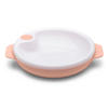 WARMHALTETELLER  - Weiss/Pink, Basics, Kunststoff (0,17/0,06/0,17cm)