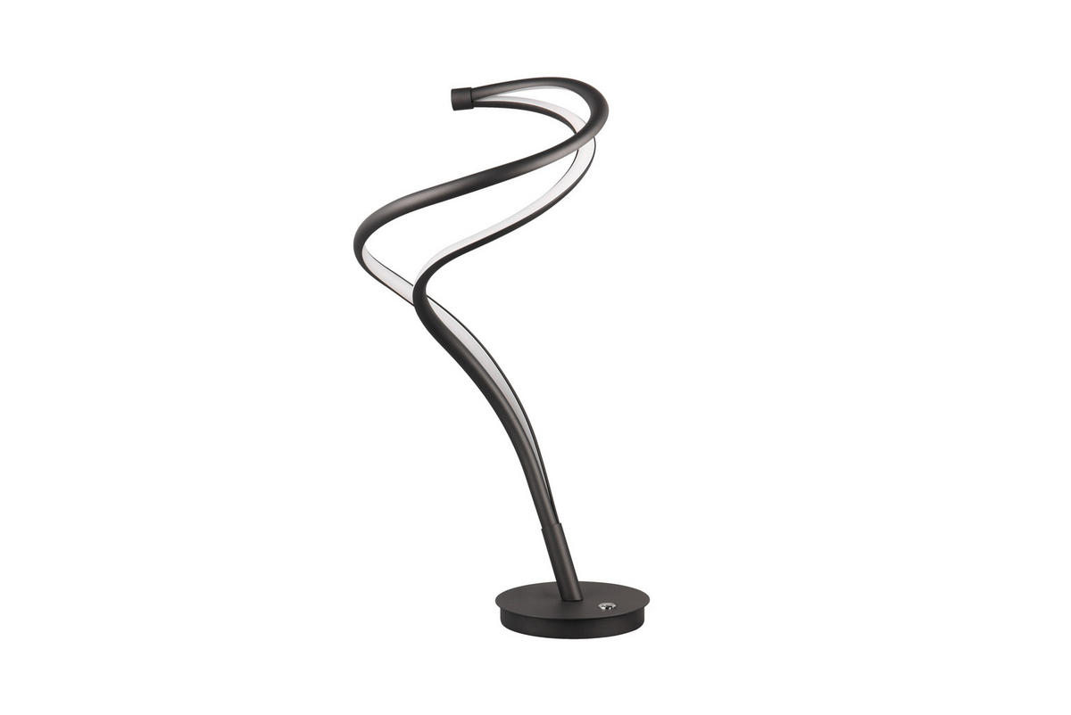 LED-TISCHLEUCHTE  30/56 cm    - Schwarz, Design, Metall (30/56cm) - Trio Leuchten