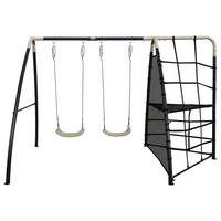 SCHAUKEL A030.252.00  - Anthrazit/Creme, Konventionell, Metall (191/190/287cm)