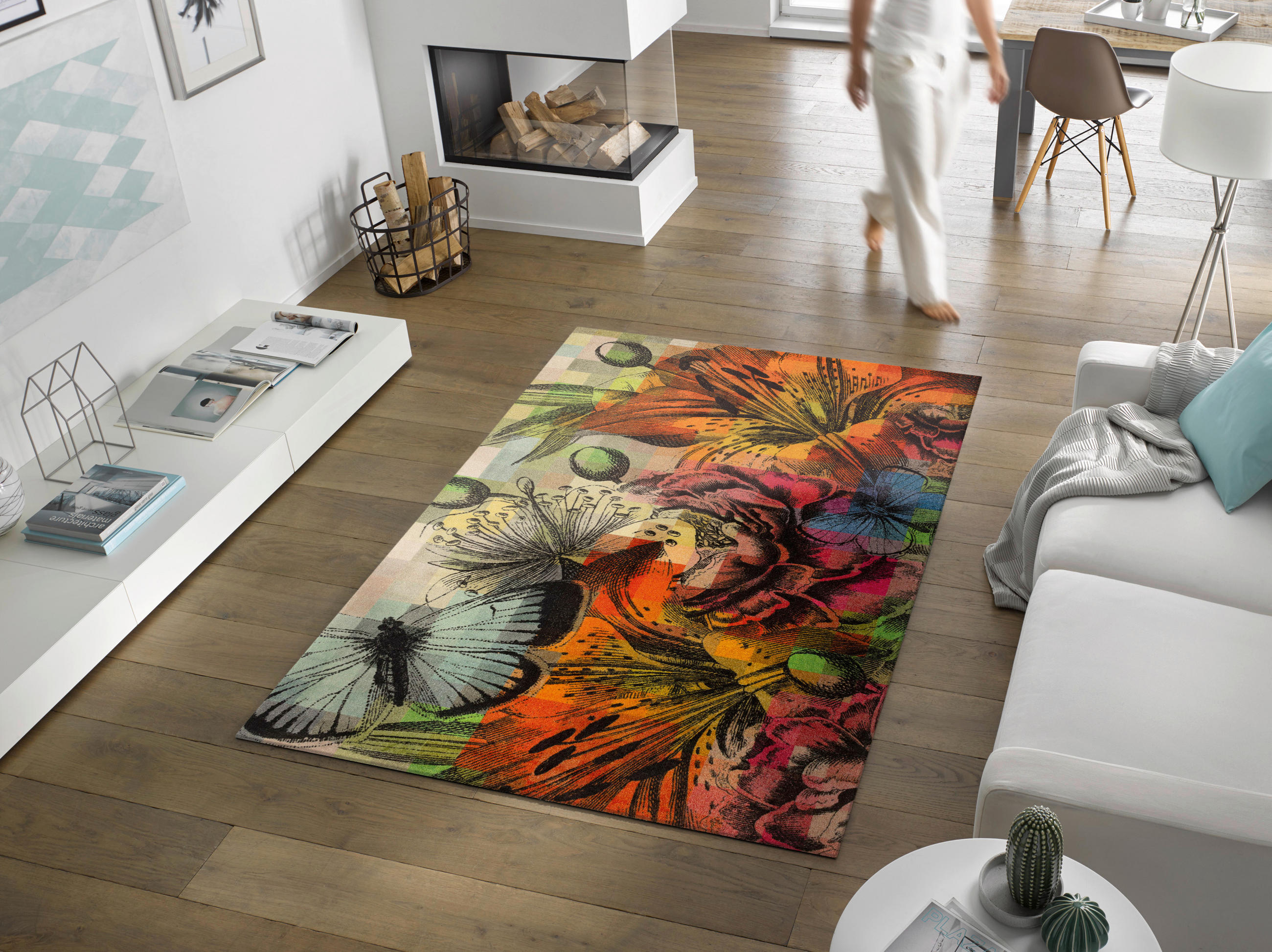 COVOR Magic Garden  - multicolor, Konventionell, plastic/textil (140/200cm) - wash+dry