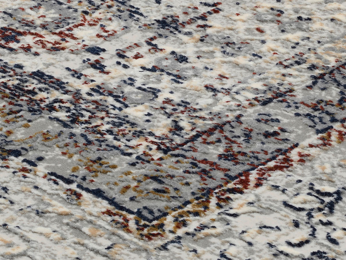 TEPPICH 67/130 cm Orinthalus Grau, Beige  - Beige/Grau, Design, Textil (67/130cm) - Novel